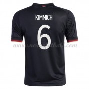 Billige Tyskland EM 2020 Fotballdrakter Joshua Kimmich 18 Bortedraktsett Kortermet..